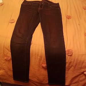 Delia's pink dyed jeans